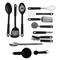 Gibson Home Total Kitchen 20-Piece Prep N Serve Combo Set